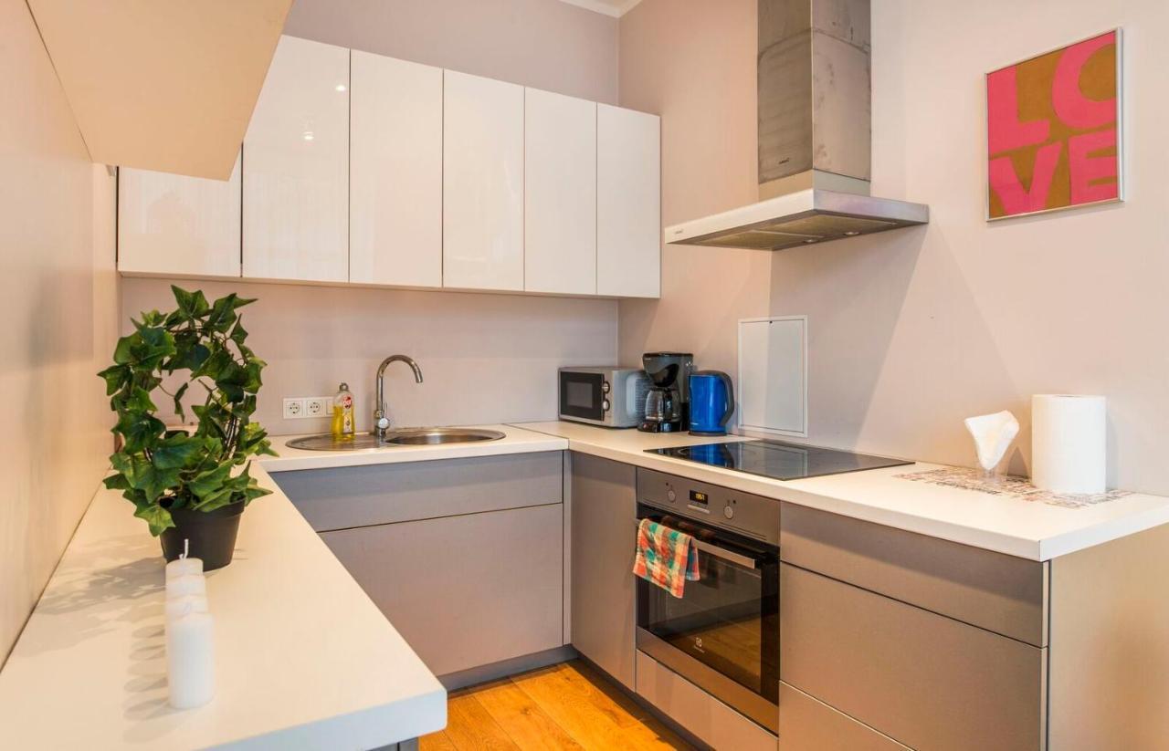 Central 2-Level Penthouse With Terrace And Free Parking Riga Exterior photo